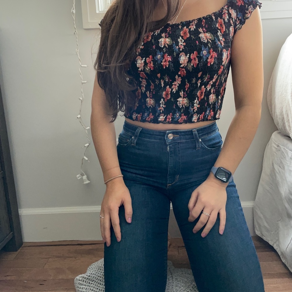 Floral Crop Top